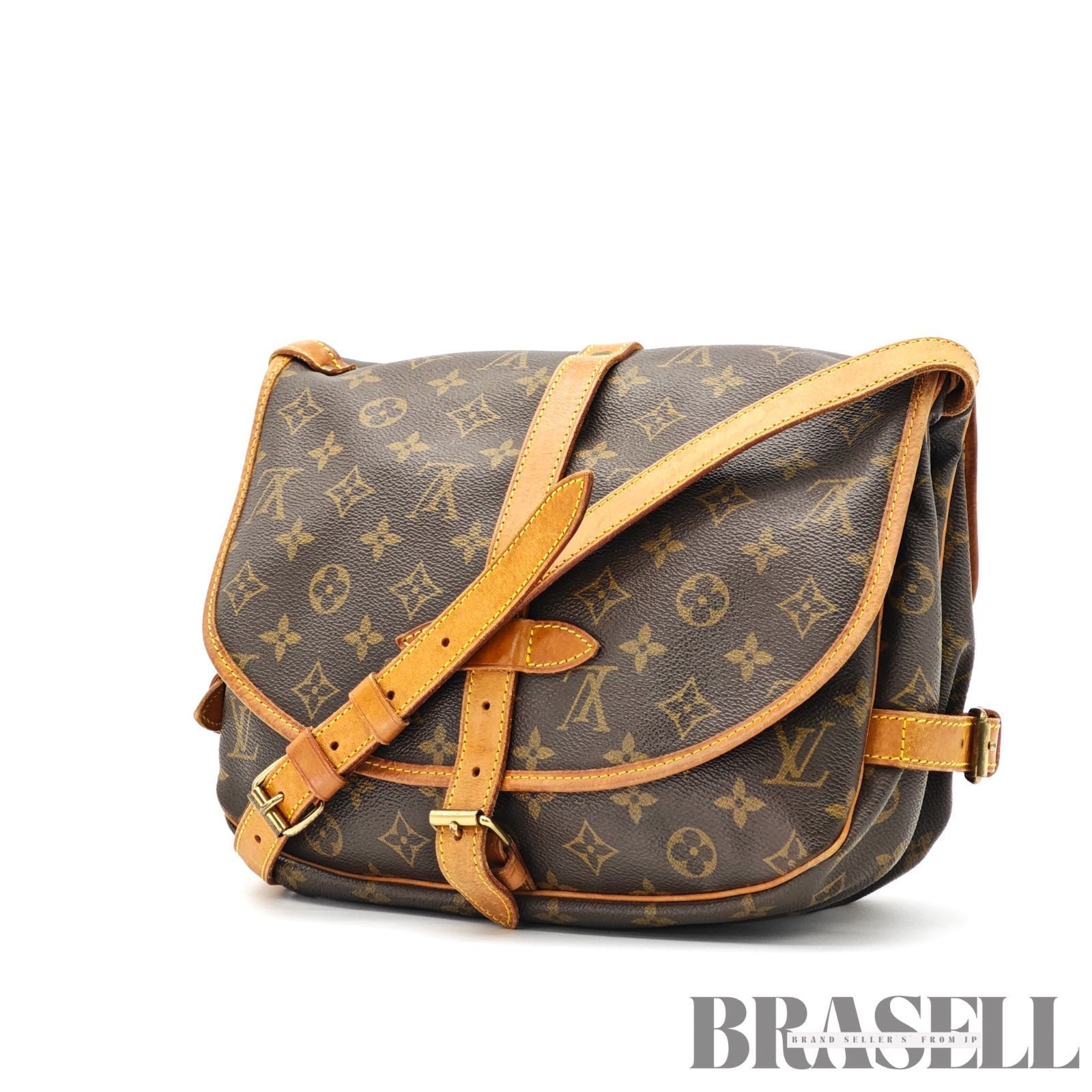 LOUIS VUITTON ルイ・ヴィトン Louis Vuitton Saumur 30 モノグラム Louis Vuitton Saumur 30 M42256 AR0985 ショルダーバッグ Monogram Canvas Brown レディース