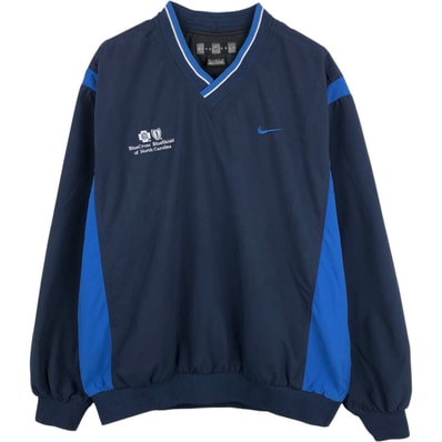 古着 ナイキ NIKE GOLF ゴルフ Vネック ウォームアッププルオーバー メンズL相当/eaa673423