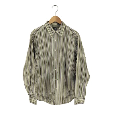 MADE IN INDIA ストライプ コットン シャツ【1135920910272】