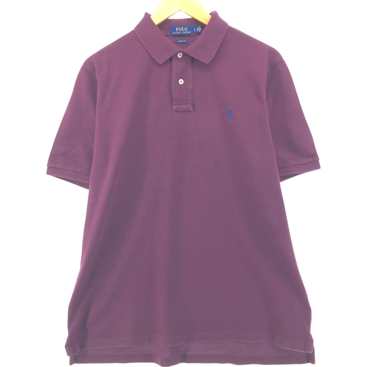 古着 ラルフローレン Ralph Lauren POLO RALPH LAUREN CLASSIC FIT 半袖 ポロシャツ メンズL相当/eaa551379