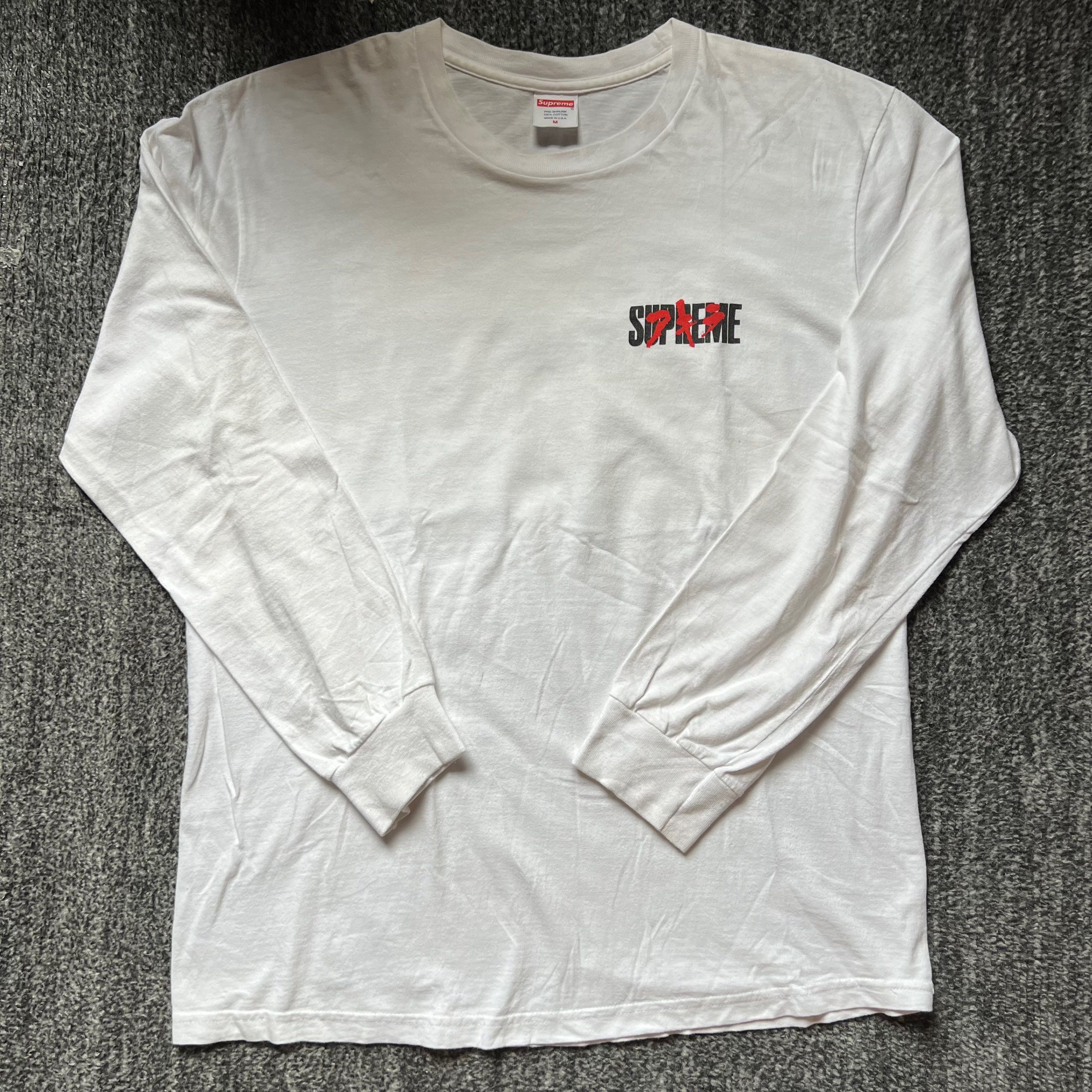 Supreme / AKIRA Neo-Tokyo L/S Tee "White"
