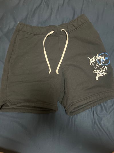 Air Jordan Travis Scott Fragment Shorts "Black" DJ0617-010 / DJ0618-010