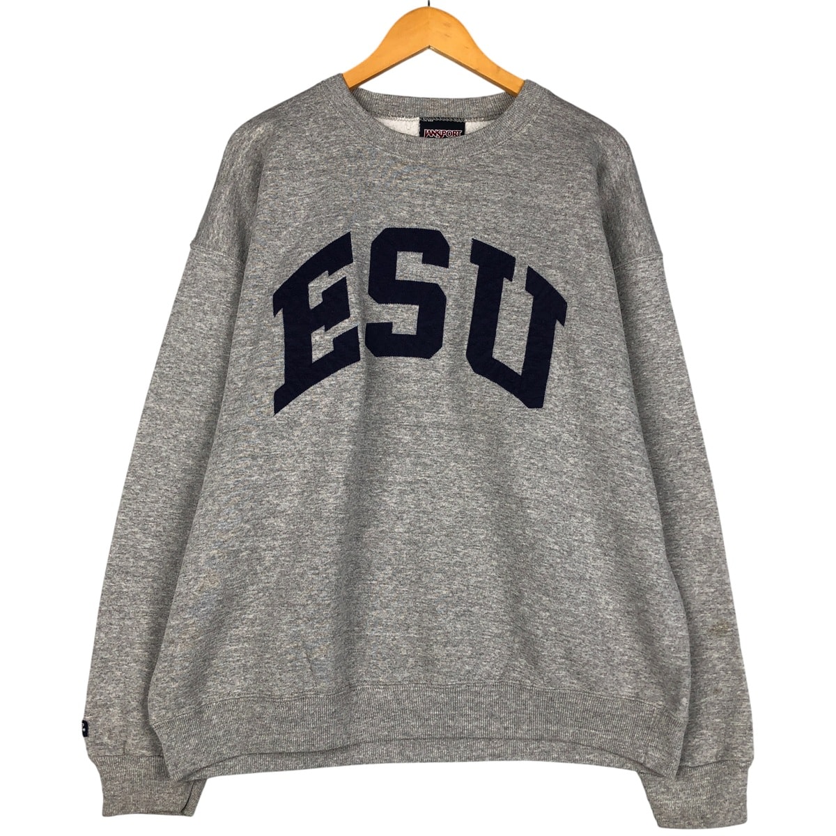 古着 90年代 ジャンスポーツ JANSPORT カレッジスウェットシャツ トレーナー USA製 メンズXL相当 ヴィンテージ/eaa598602