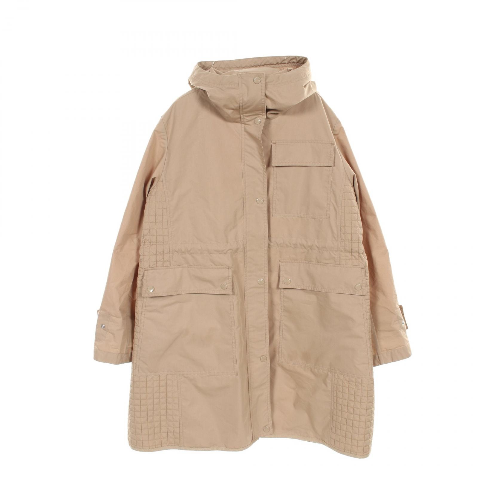 モンクレール MONCLER MEUDON 衣料品 アウター コットン レディース ベージュ系 【中古】