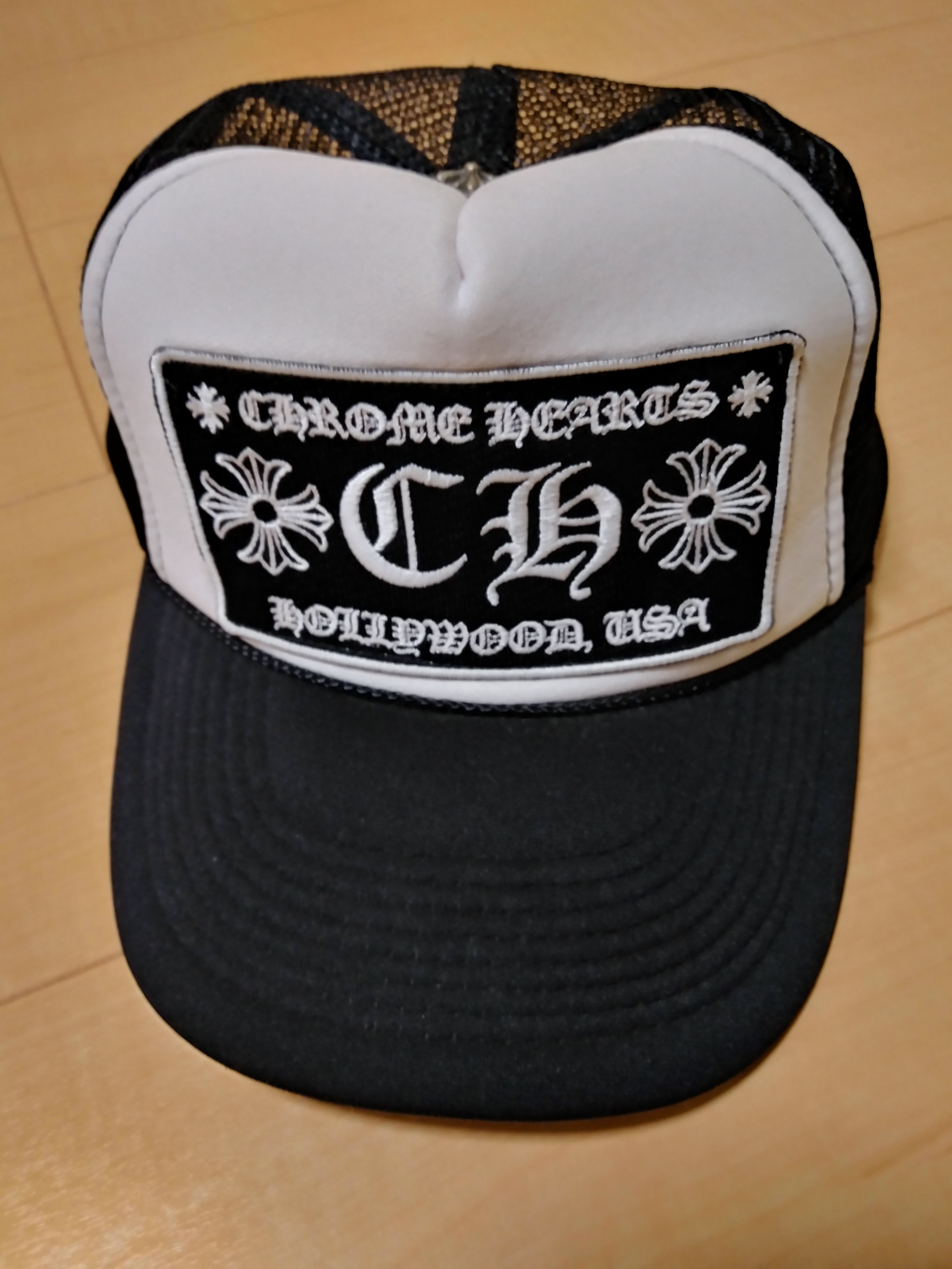 Chrome Hearts Trucker Cap CH "Black/White"