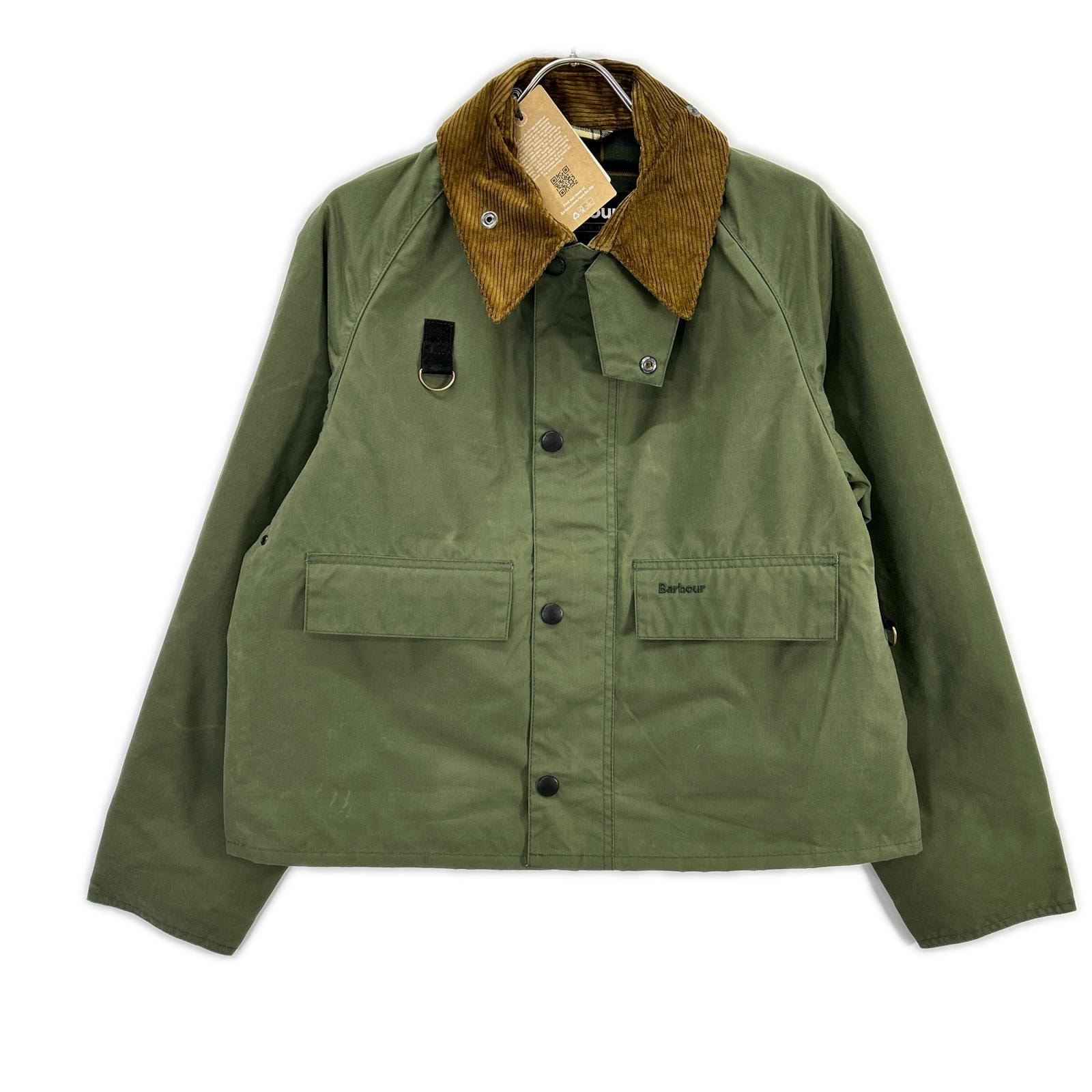 バブアー MWX1212GN32 Spey Slim Waxed Jacket M