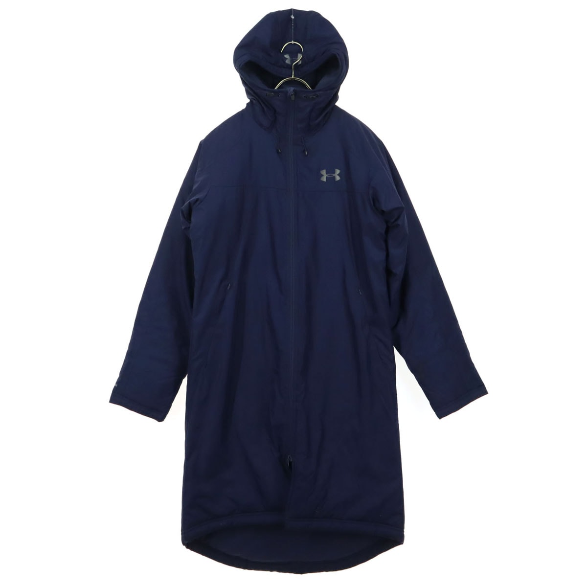 UNDER ARMOUR アンダーアーマー COLDGEAR 長袖 ベンチコート SM ネイビー