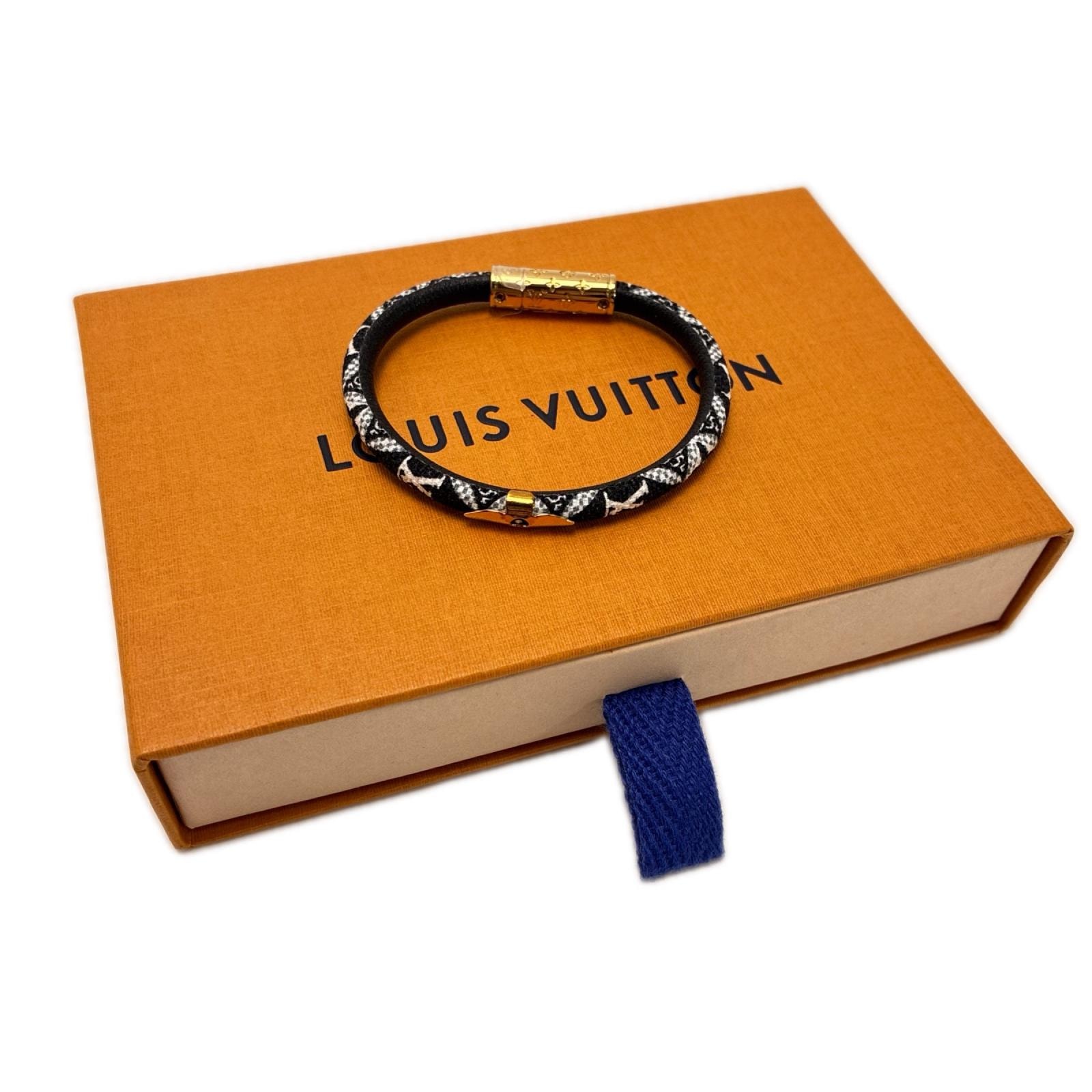 LOUIS VUITTON ルイヴィトン ブレスレット LVコンフィデンシャル バイカラー 箱・布袋付
