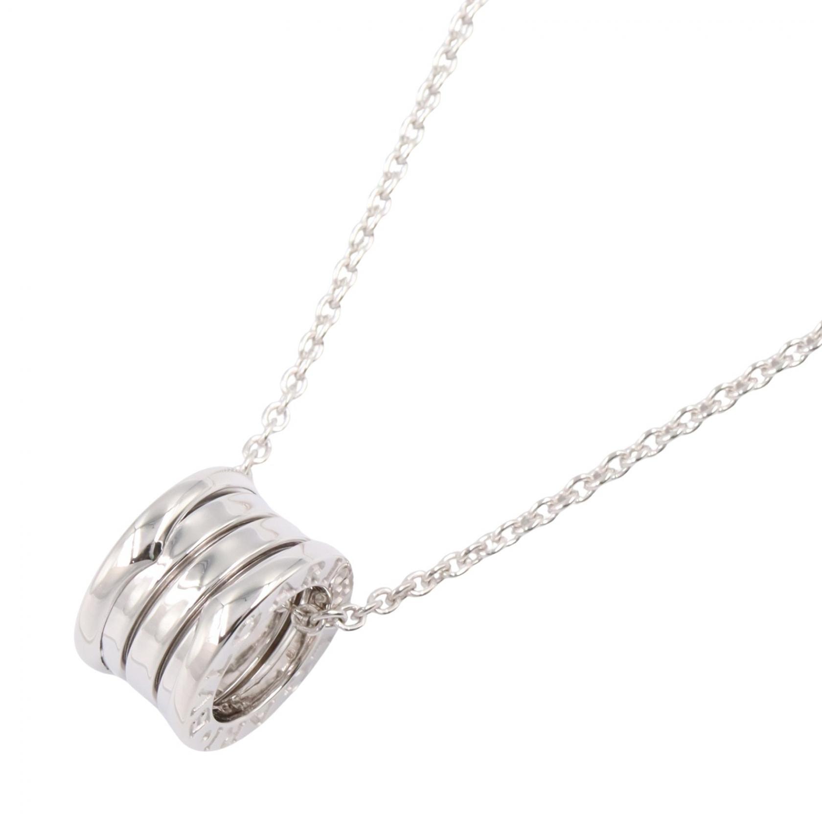 ブルガリ BVLGARI B-zero1 ビーゼロワン ネックレス ネックレス ジュエリー K18WG(ホワイトゴールド) レディース シルバー系 【中古】