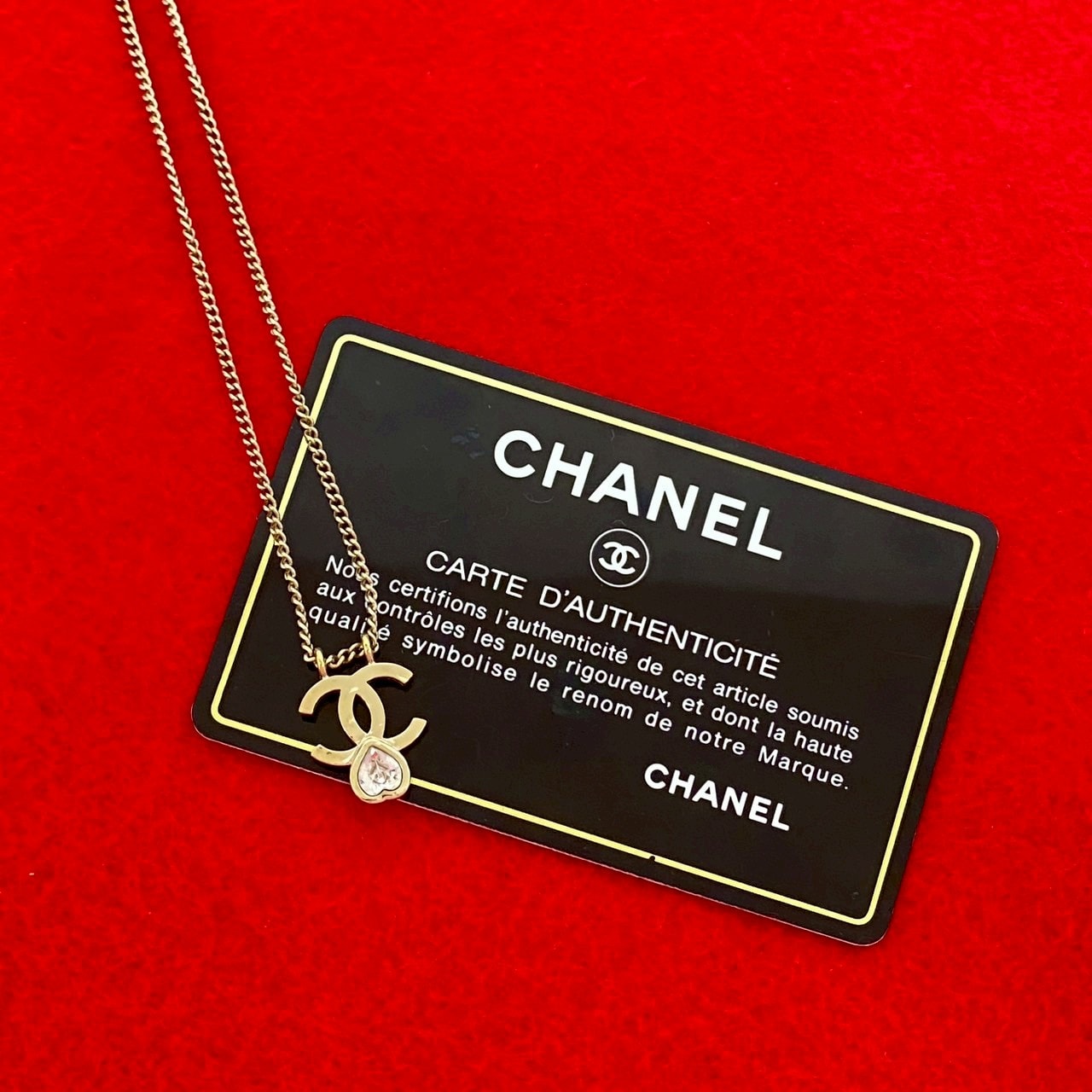 CHANEL シャネル ココマーク GP ネックレス ゴールド
 72508