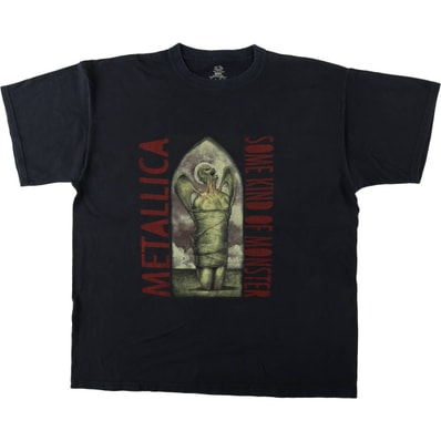 古着 フルーツオブザルーム FRUIT OF THE LOOM METALLICA メタリカ バンドTシャツ バンT メンズXL相当/eaa646851