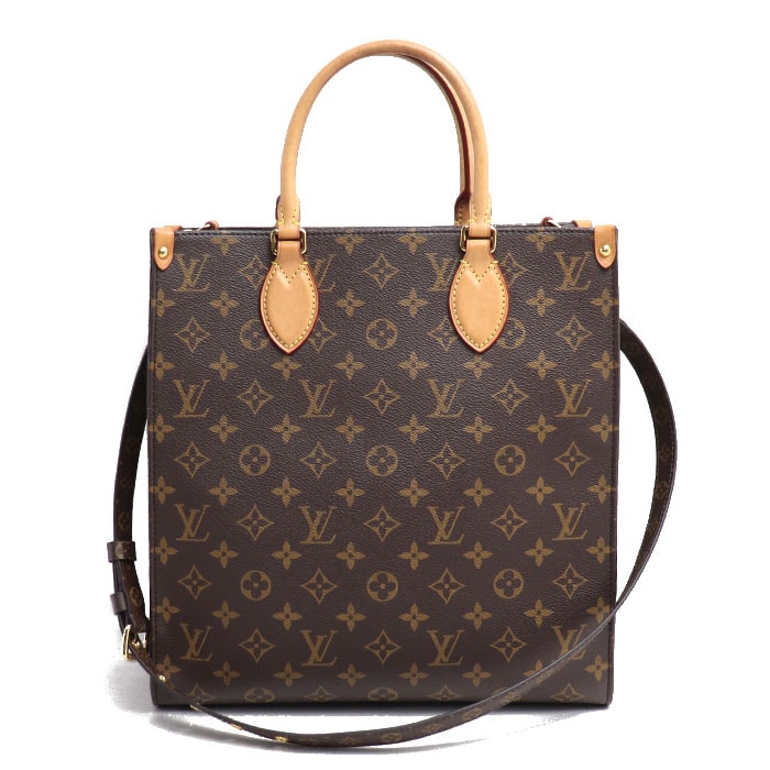 LOUIS VUITTON ルイ・ヴィトン サックプラPM 2Wayショルダーバッグ モノグラム M45848 ICチップ レディース【中古】