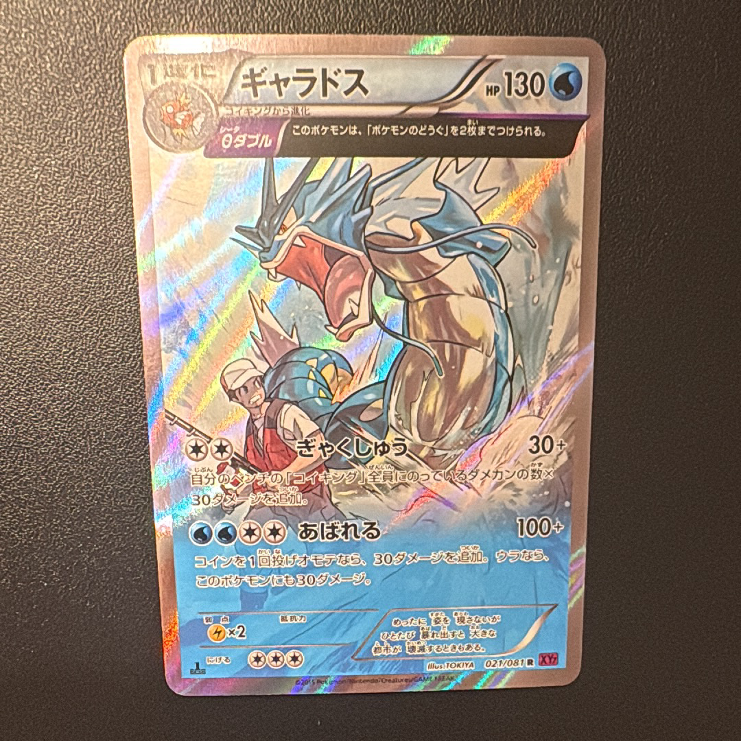 ギャラドス R :1ED [XY7 021/081](拡張パック「バンデットリング」)