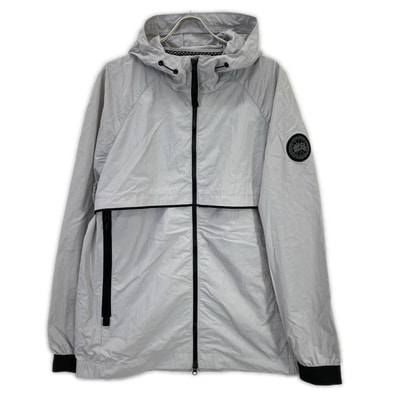 カナダグース 2440MB Black Label Faber Hoodie/フェーバーフーディ グレー W-ZIP ナイロンフーディジャケット L