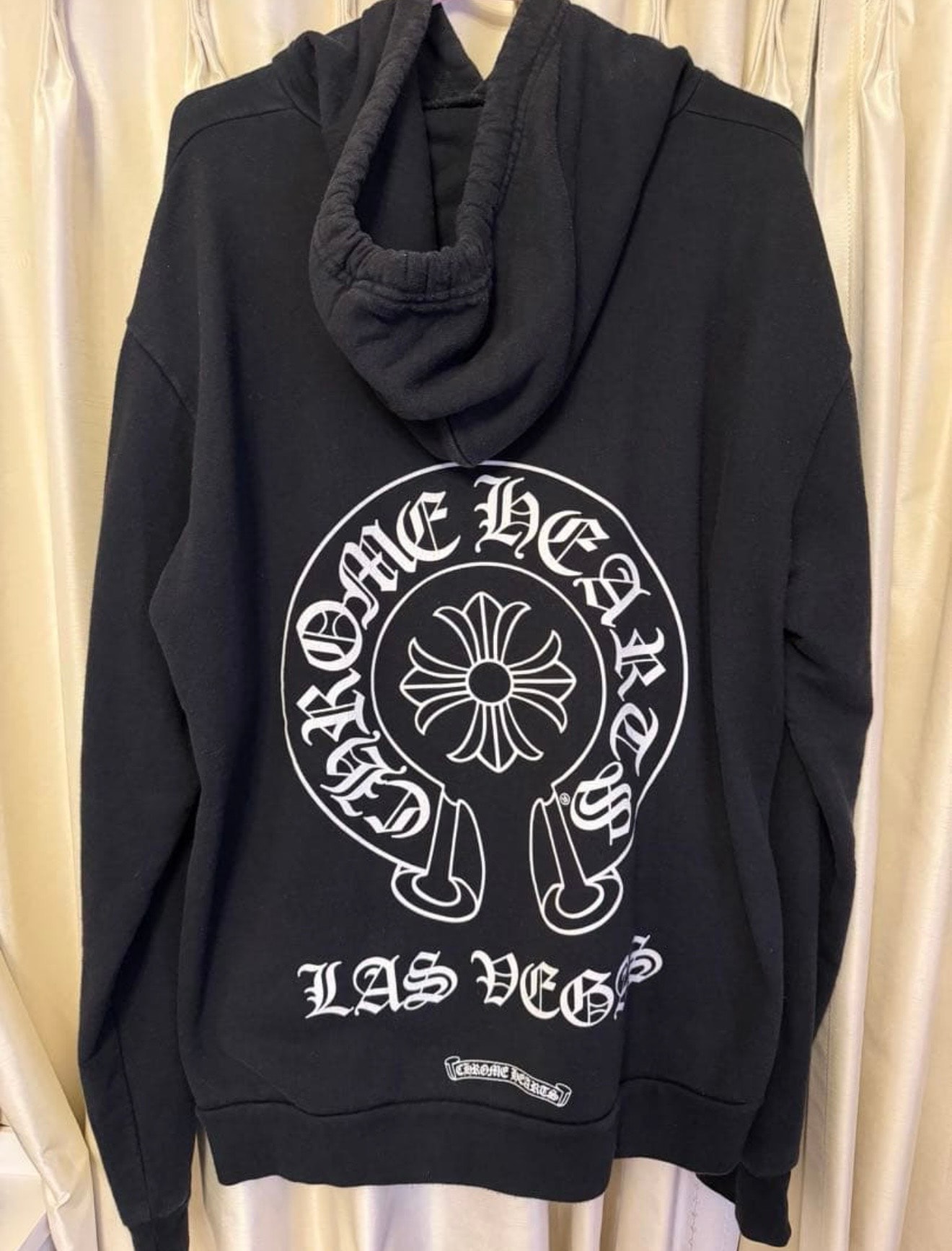 Chrome Hearts Las Vegas Exclusive Horseshoe Pullover Hoodie "Black"