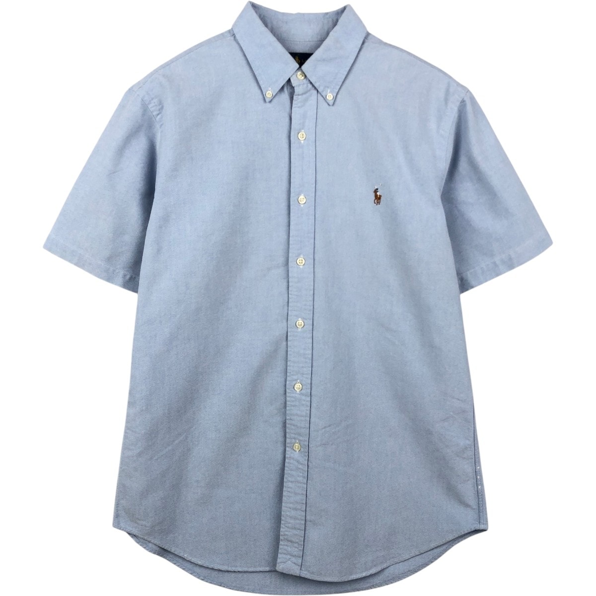 古着 ラルフローレン Ralph Lauren 半袖 ボタンダウンシャツ メンズL相当/eaa665119