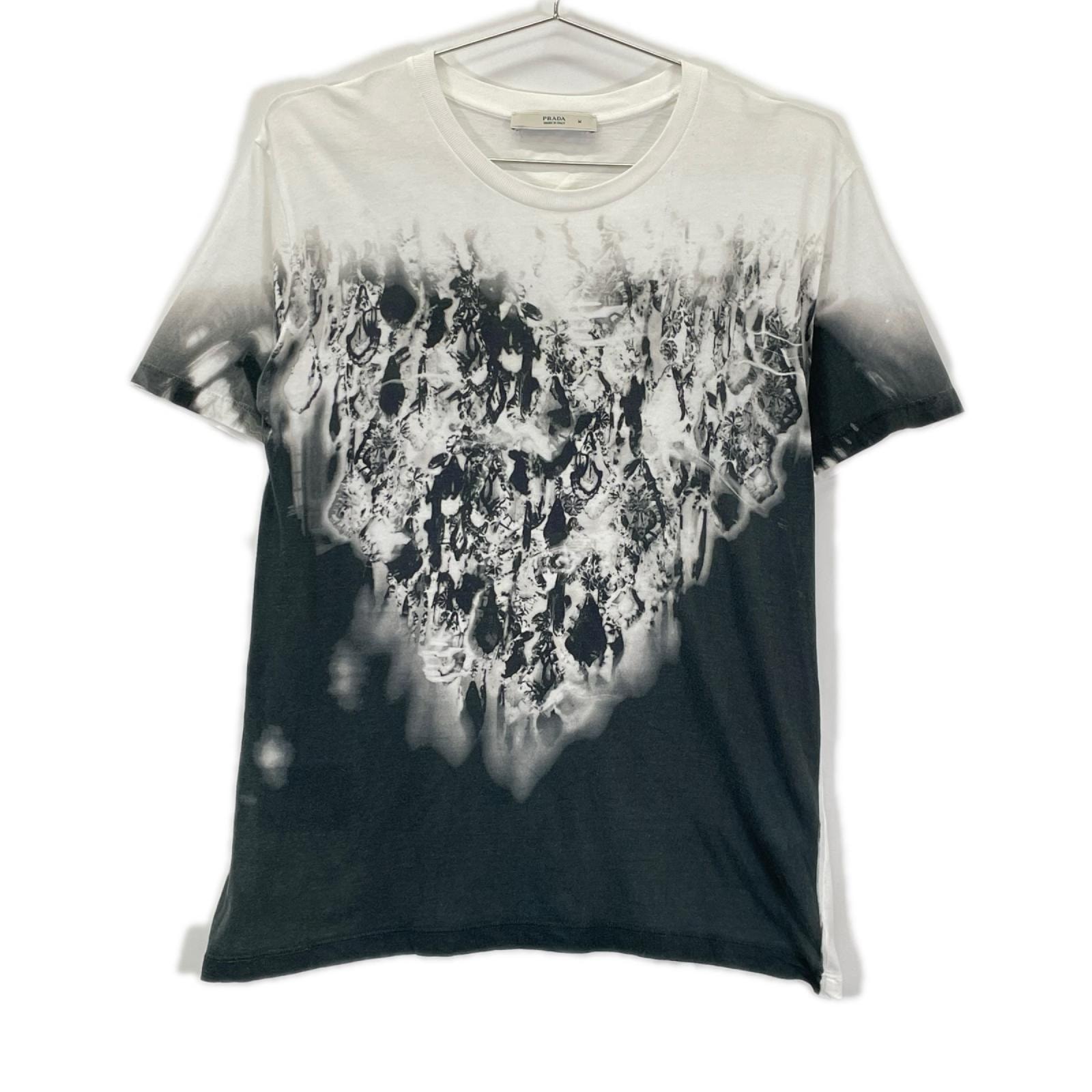 プラダ 0000ET-D0169 2009SS プリント Tシャツ M