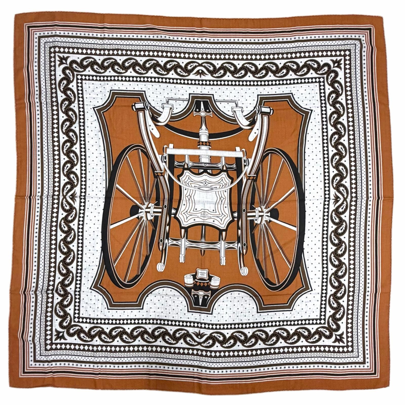 未使用品 エルメス カレジェアン LES ROUES DE PHAETON