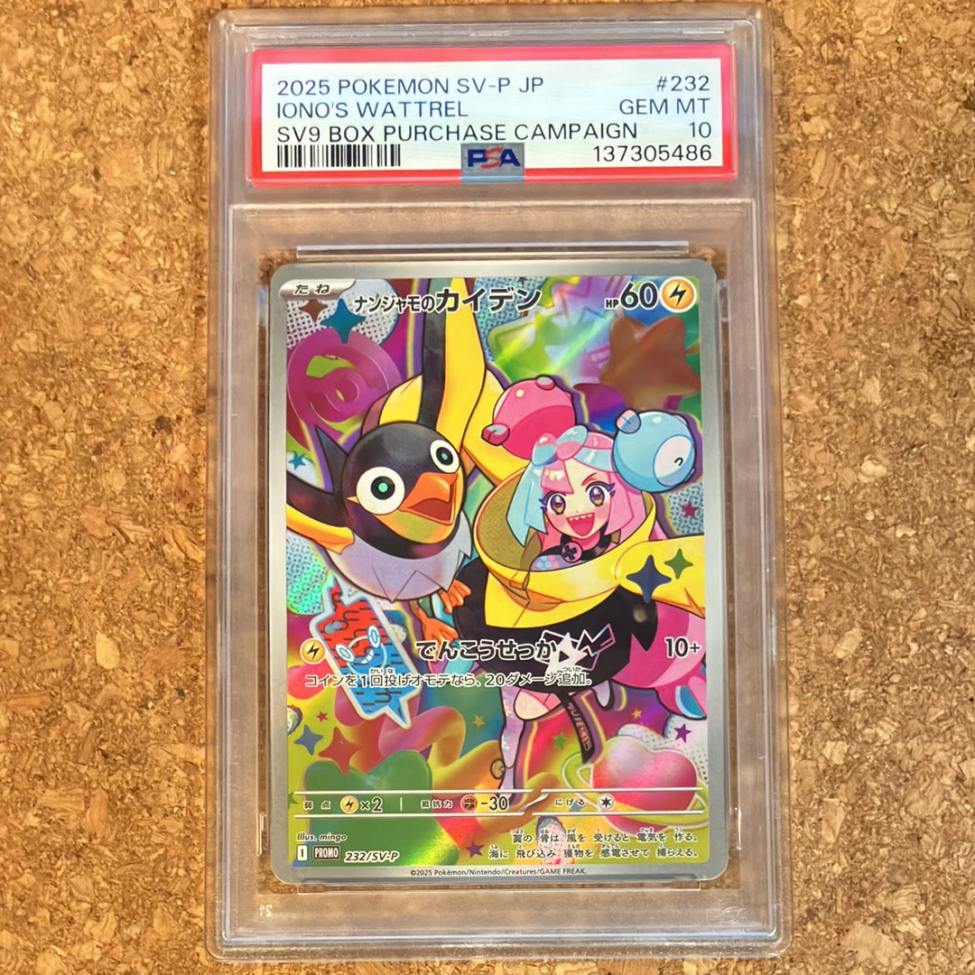 ナンジャモのカイデン P [SV-P 232](プロモーションカード「拡張パック バトルパートナーズ Box購入キャンペーン」)