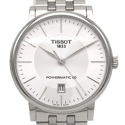 【新品】ティソ カーソン プレミアムパワーマティック80 T122.407.11.031.00 SS 自動巻