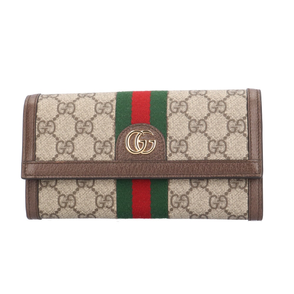 グッチ オフィディア 長財布 GGスプリームキャンバス 735430 レディース GUCCI  中古