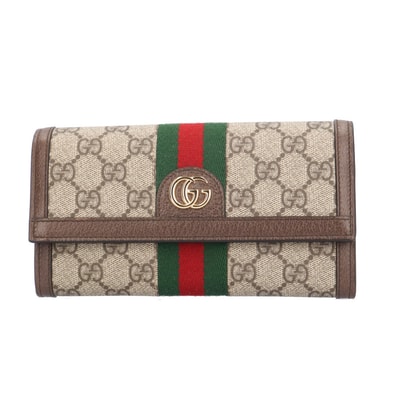 グッチ オフィディア 長財布 GGスプリームキャンバス 735430 レディース GUCCI 中古