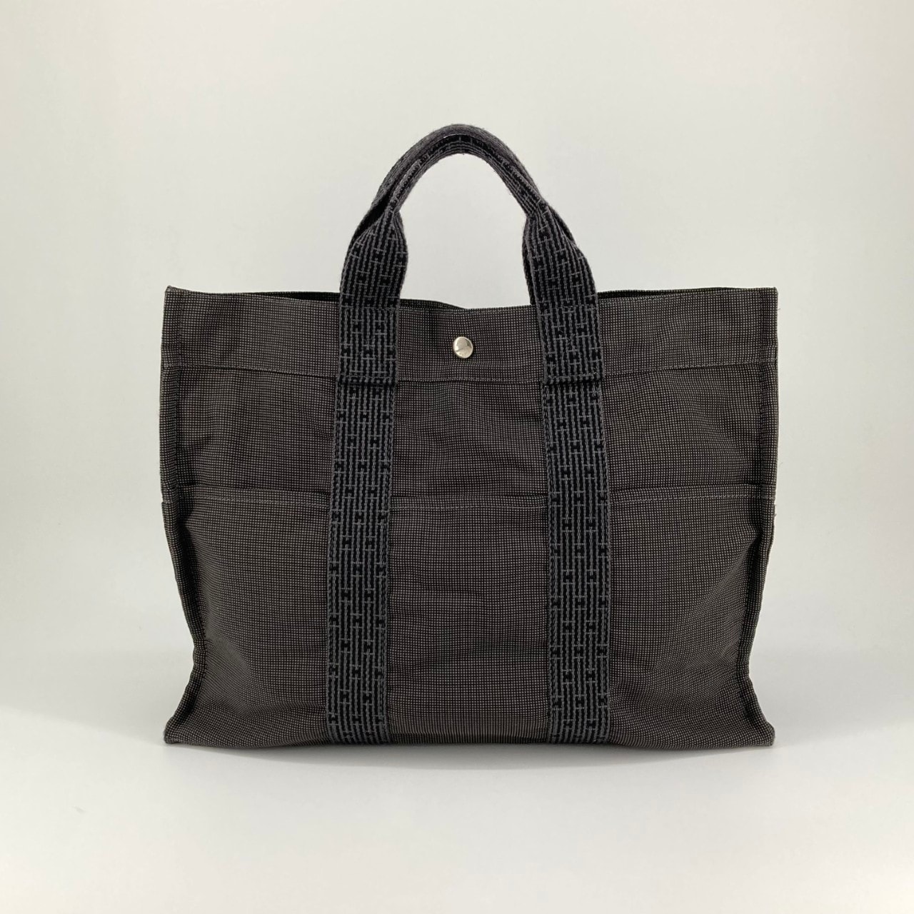 HERMES(エルメス) エールライントート トートバッグ グレー