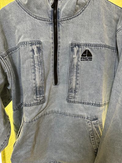 Supreme Nike ACG Denim Pullover "Washed Blue"