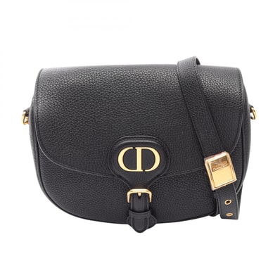 ディオール Dior DIOR BOBBY バッグ ミディアム ショルダーバッグ バッグ レザー レディース ブラック系 M9319UBBN-M900 【中古】