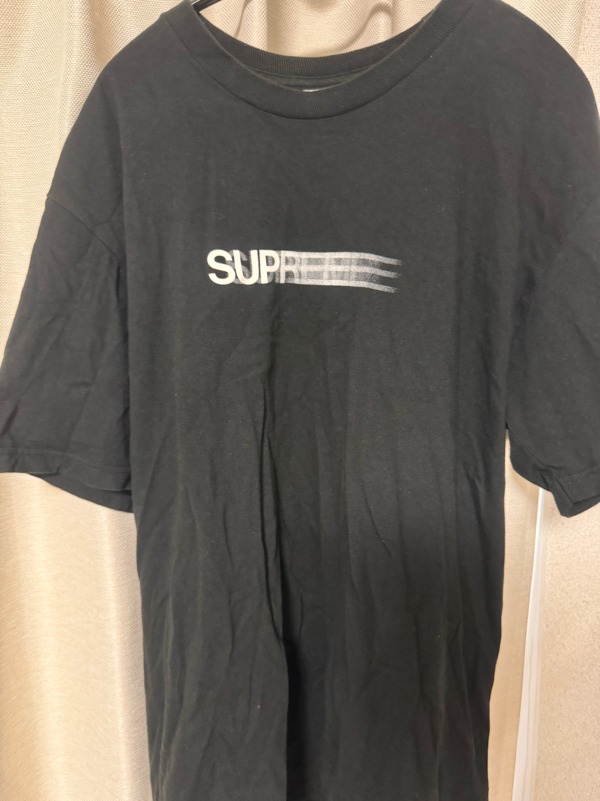 Supreme Motion Logo Tee "Black" (23SS)