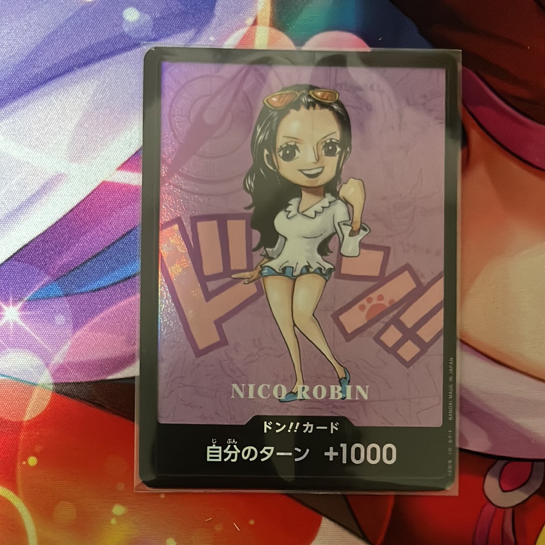 ドン!!カード : ニコ・ロビン (プレミアムカードコレクション「熊本県