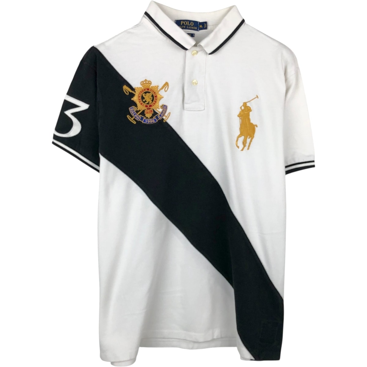 古着 ラルフローレン Ralph Lauren POLO RALPH LAUREN CUSTOM FIT ビッグポニー 半袖 ポロシャツ メンズXL相当/eaa666576