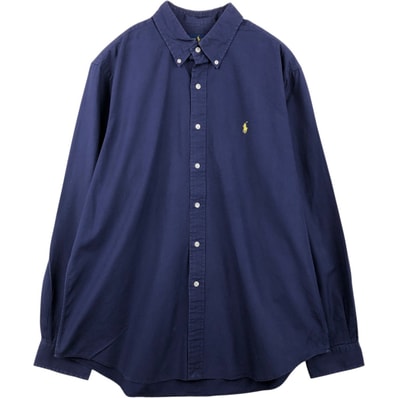 古着 ラルフローレン Ralph Lauren 長袖 ボタンダウンシャツ メンズXL相当/eaa678448