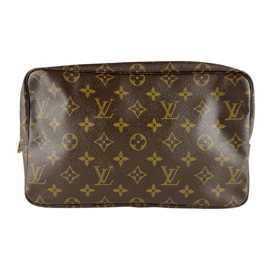 ルイ ヴィトン LOUIS VUITTON セカンドバッグ モノグラム トゥルーストワレット28 モノグラムキャンバス ブラウン メンズ M47522【中古】 z10237