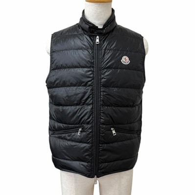 美品 モンクレール ダウンベスト GUI GILET ブラック メンズ 3