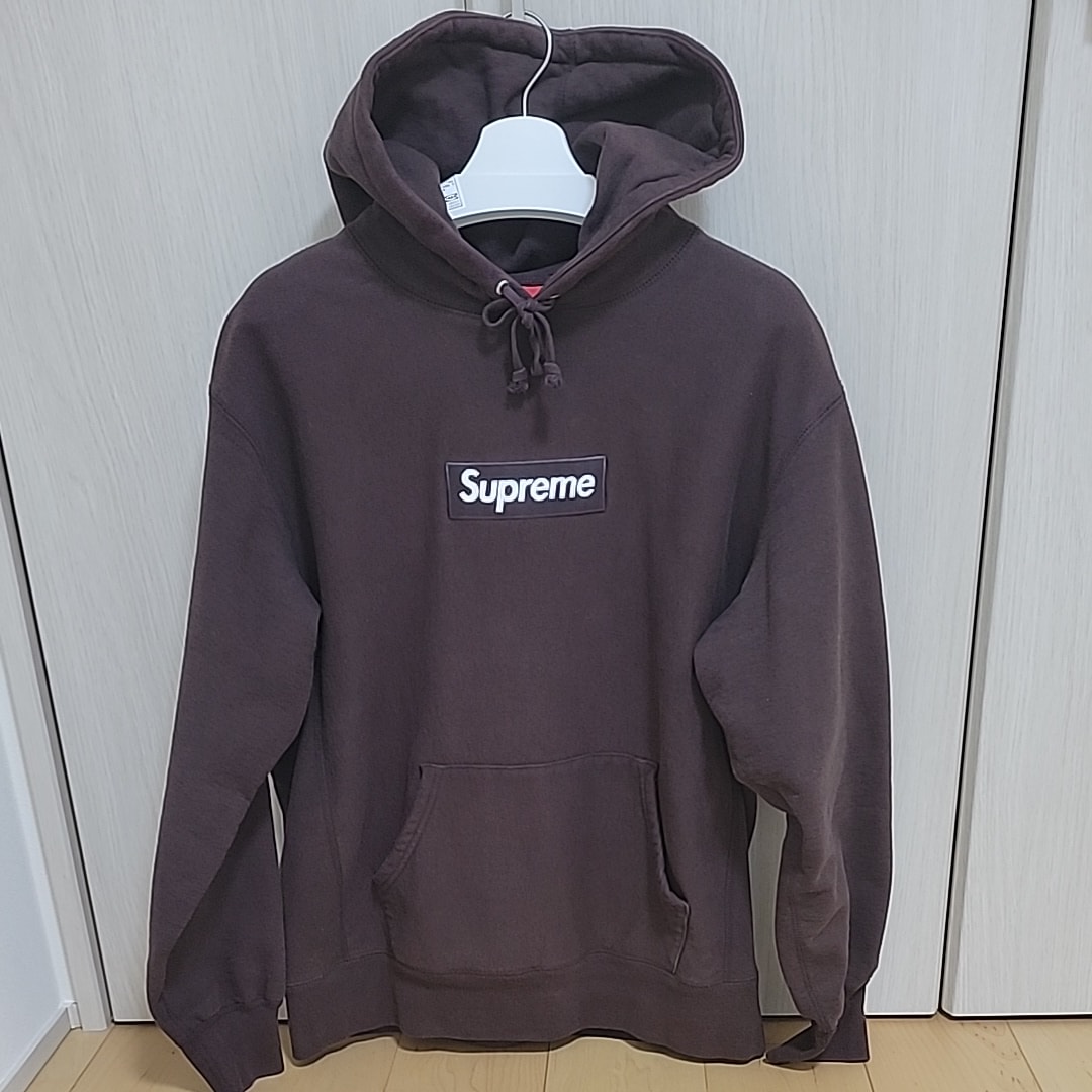 Supreme Box Logo Hooded Sweatshirt "Dark Brown" (21FW)