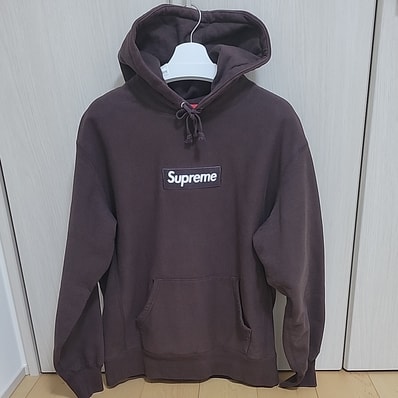 Supreme Box Logo Hooded Sweatshirt "Dark Brown" (21FW)