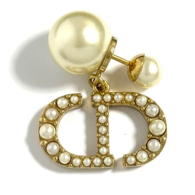 【片耳1個のみ】ディオール レディース トライバルズ ピアス レジンパール