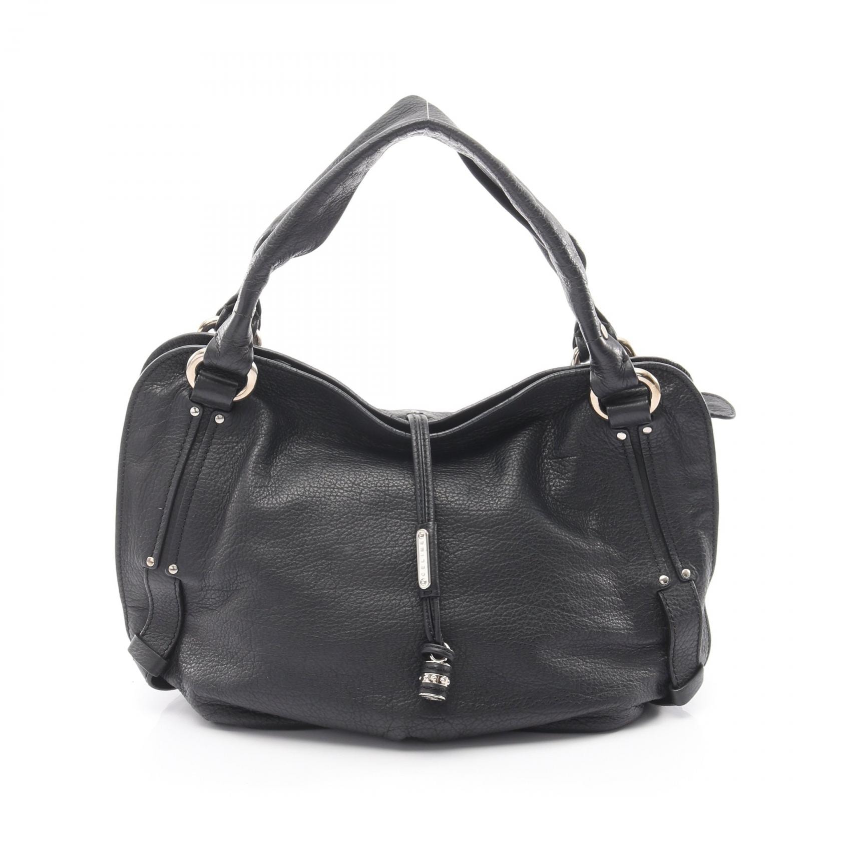 セリーヌ CELINE ビタースウィート ハンドバッグ バッグ レザー レディース ブラック系 【中古】