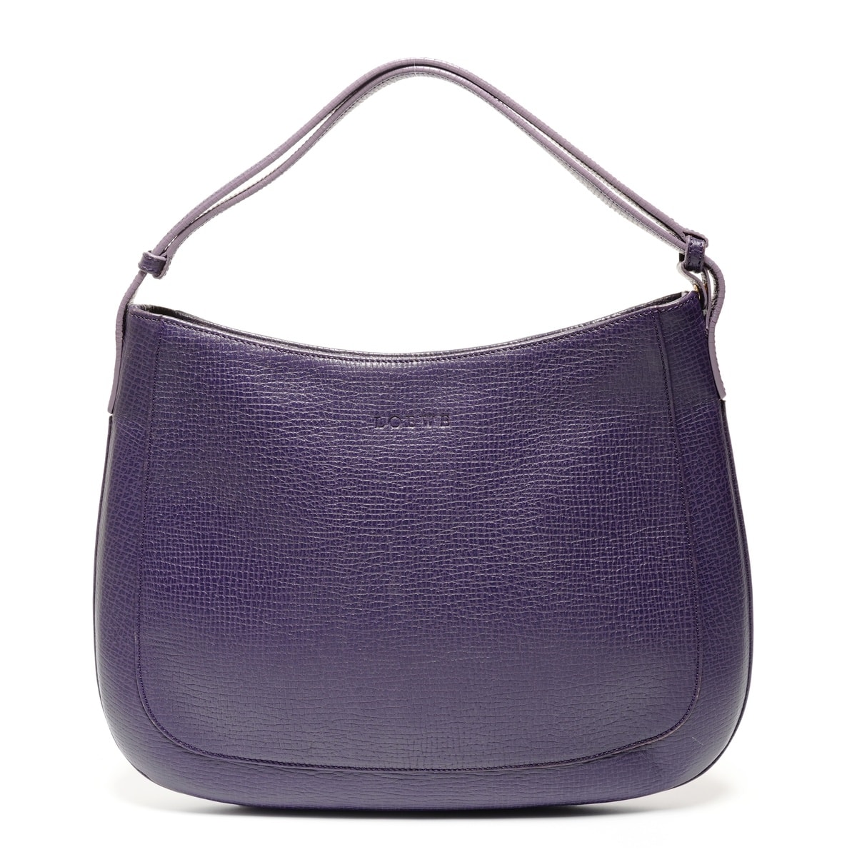 ロエベ LOEWE ロゴ レザー ショルダーバッグ【中古】