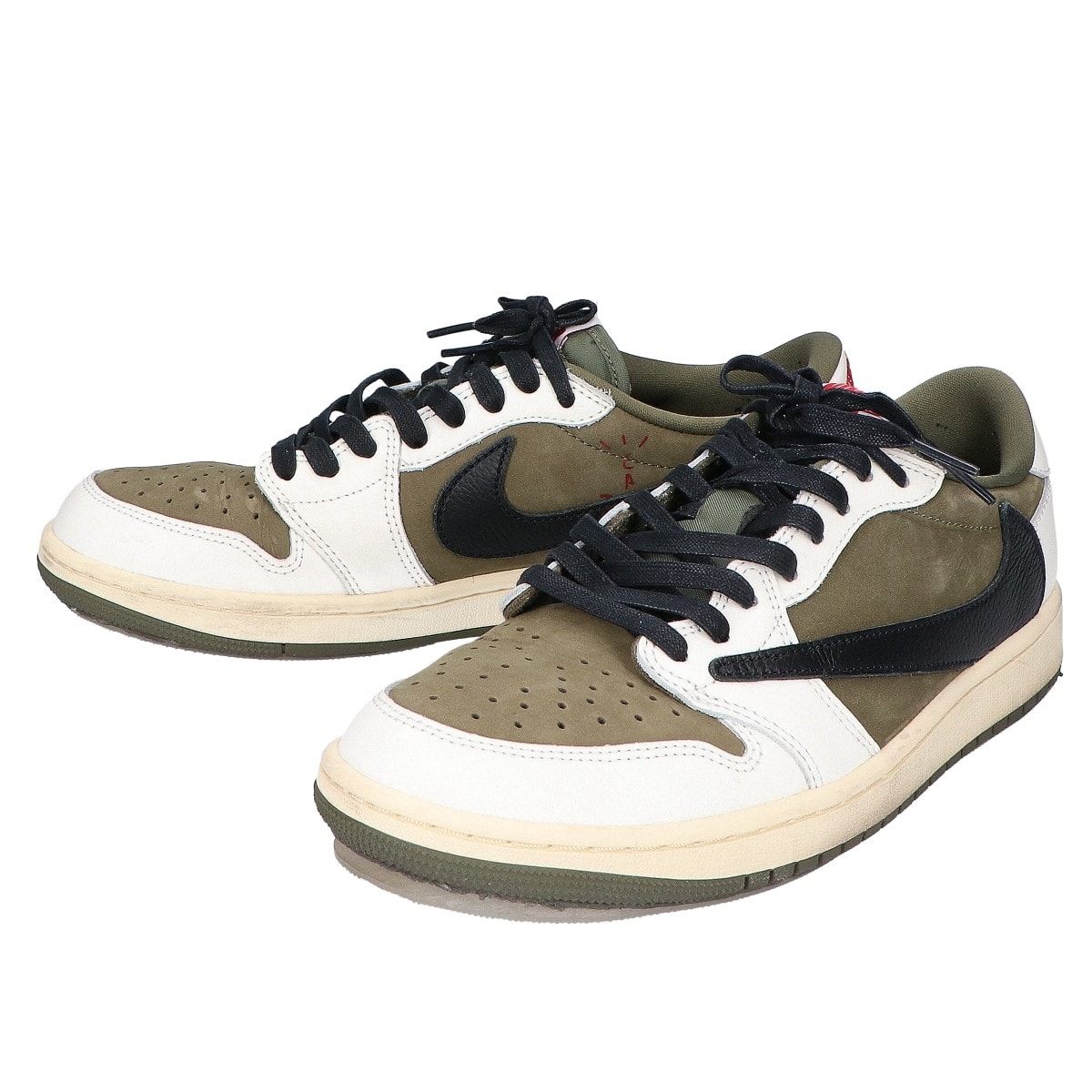 ナイキ xTRAVIS SCOTT トラヴィススコット DM7866-200 AIR JORDAN 1 LOW OG SP エアジョーダン1 ローOG SP スニーカー 27