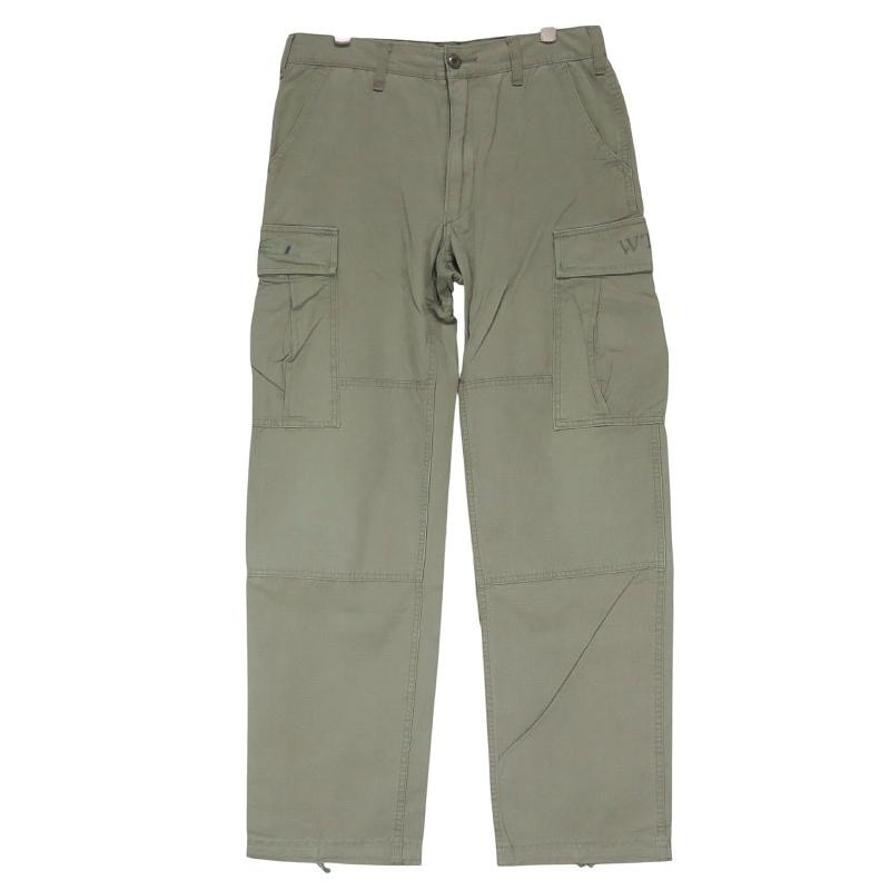 WTAPS ダブルタップス 12SS JUNGLE.STOCK/TROUSERS.COTTON.RIPSTOP 121GWDT-PTM02 ジャングル ストック トラウザーズ リップストップ オリーブドラブ カーゴ パンツ ボトムス サイズ1(S)