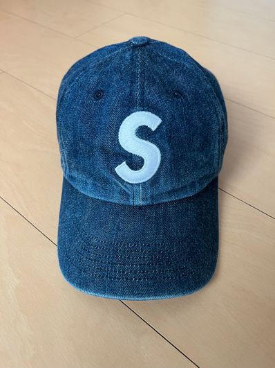 Supreme Kevlar Denim S Logo 6-Panel "Indigo"