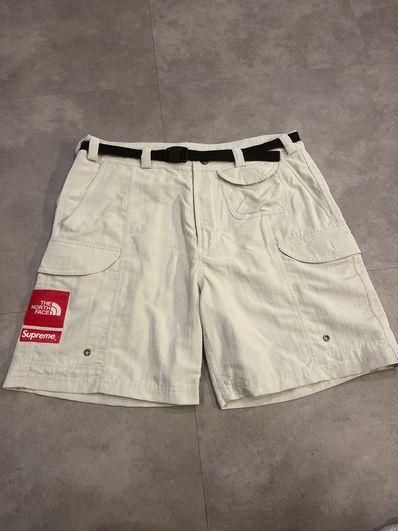 Supreme x The North Face Trekking Packable Belted Short "Moonlight ivory"