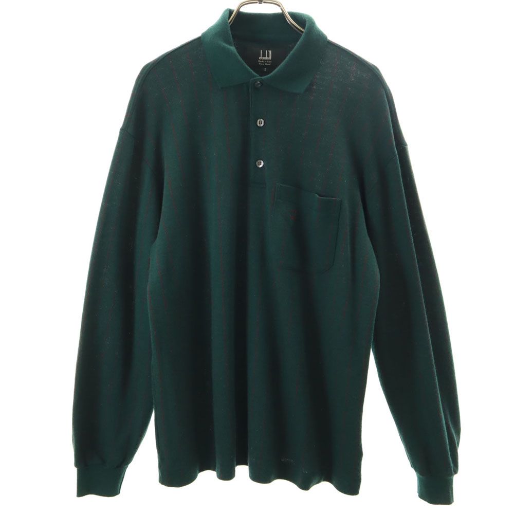 Dunhill ダンヒル 90s 長袖 ポロシャツ