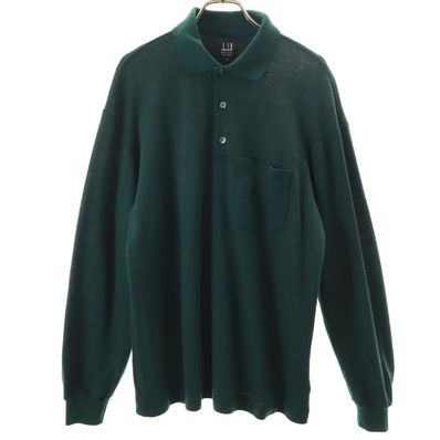 Dunhill ダンヒル 90s 長袖 ポロシャツ