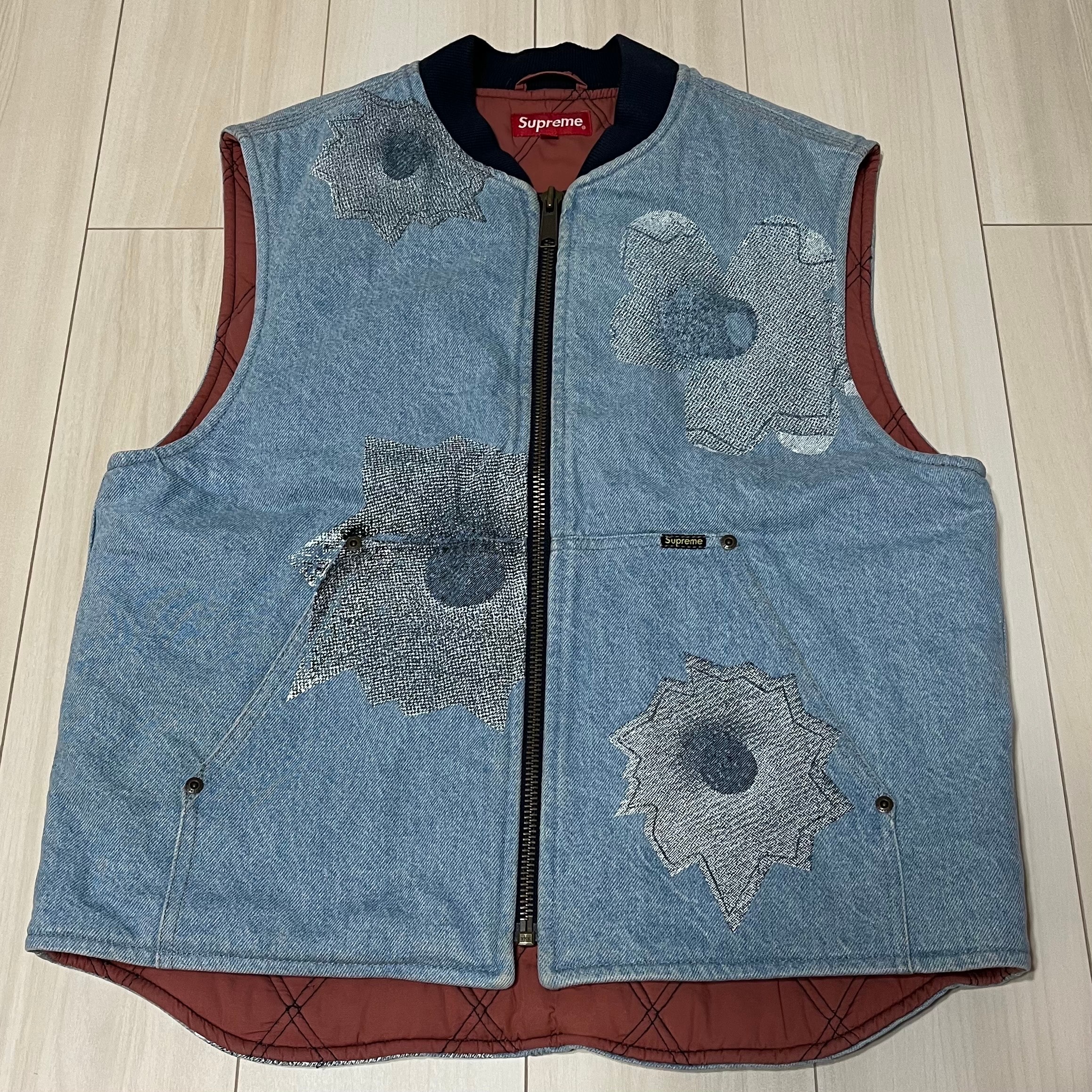 Supreme Nate Lowman Work Vest "Denim"