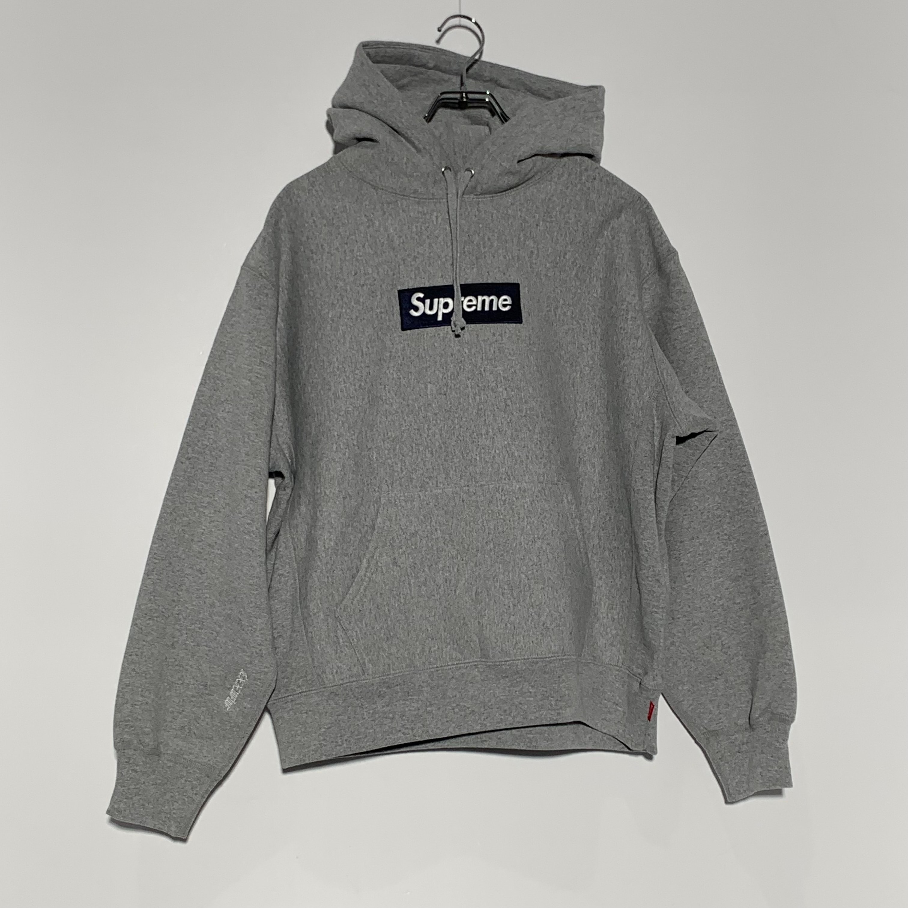 Supreme Box Logo Hooded Sweatshirt (25FW) "Heather Grey"