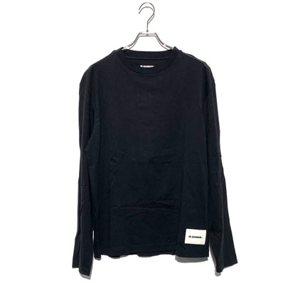 Jil Sander Crew Neck Cut And Sew "Black"