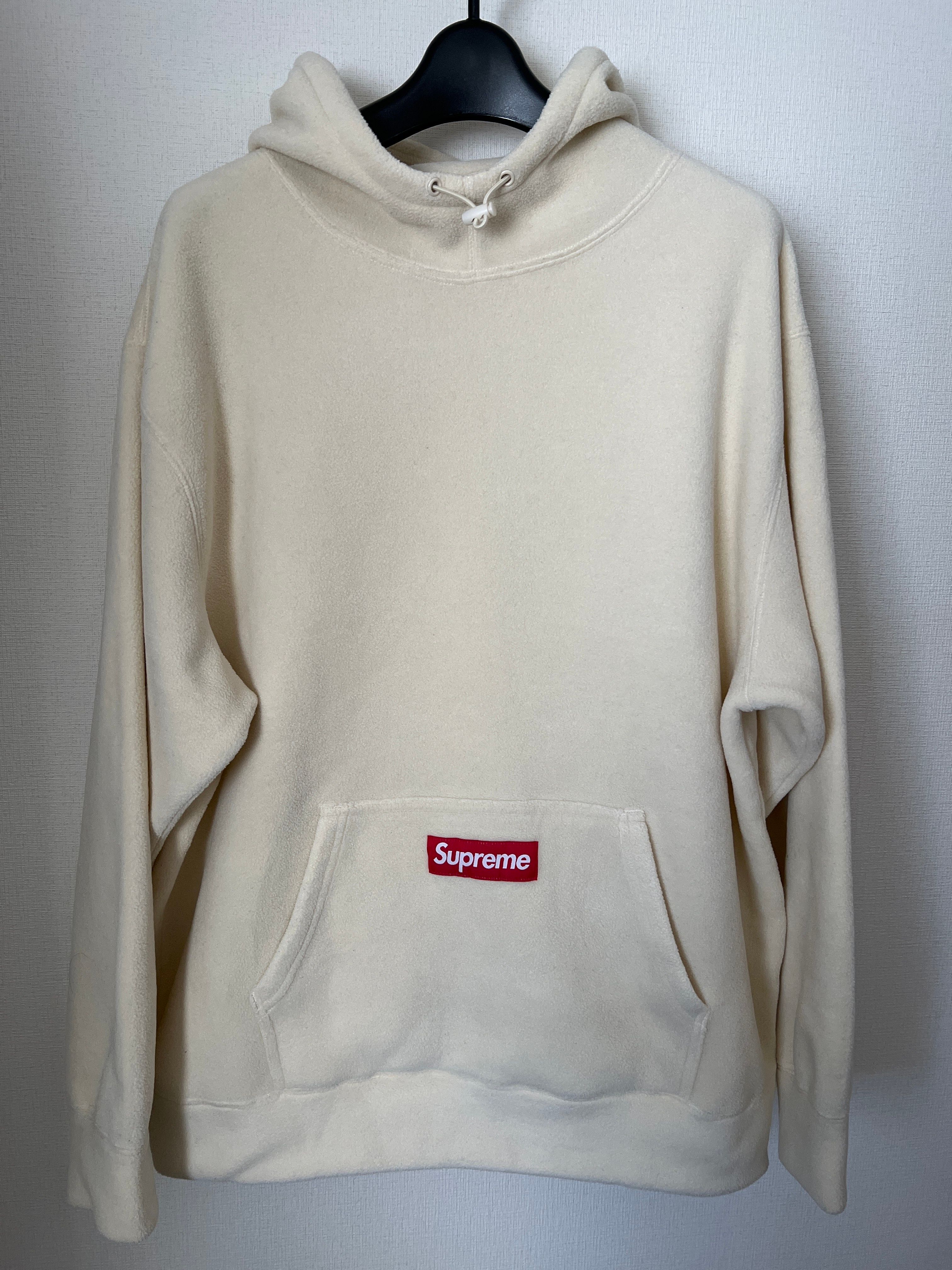 Supreme Polartec Hooded Sweatshirt "Natural"